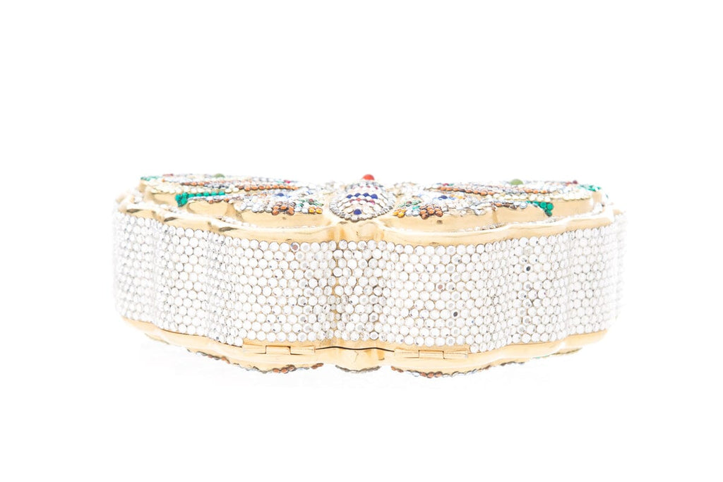 Judith Lieber Vintage Crystal Butterfly Clutch