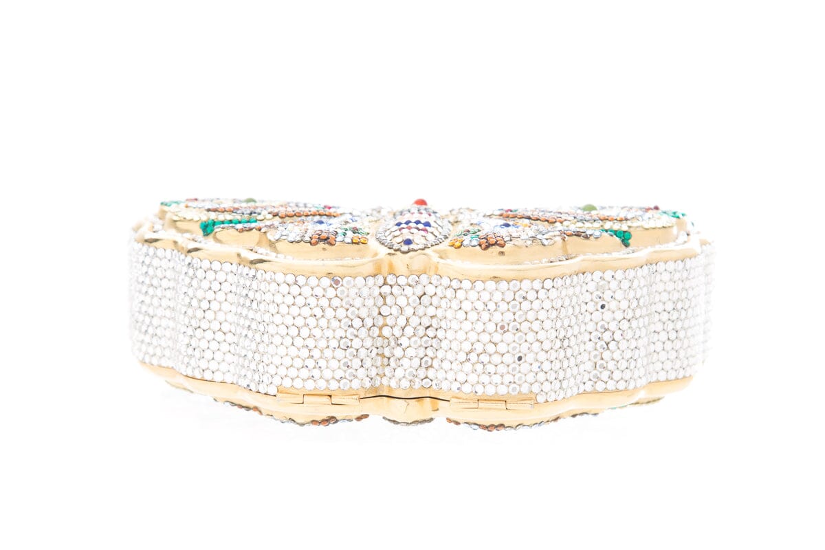 Judith Lieber Vintage Crystal Butterfly Clutch