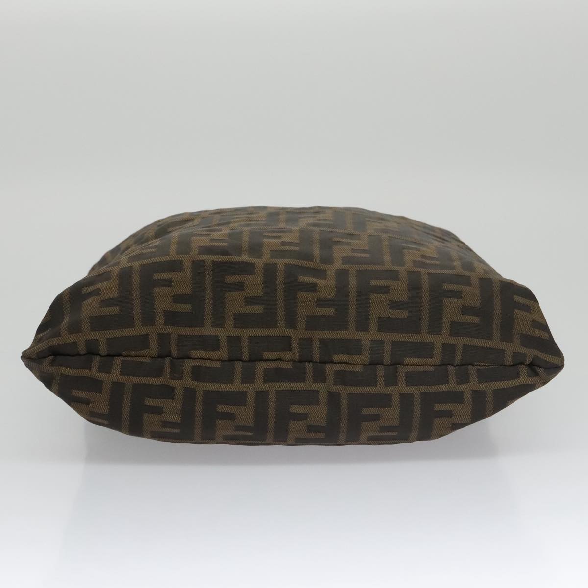 FENDI Zucca Canvas Tote Bag Brown Black 105206
