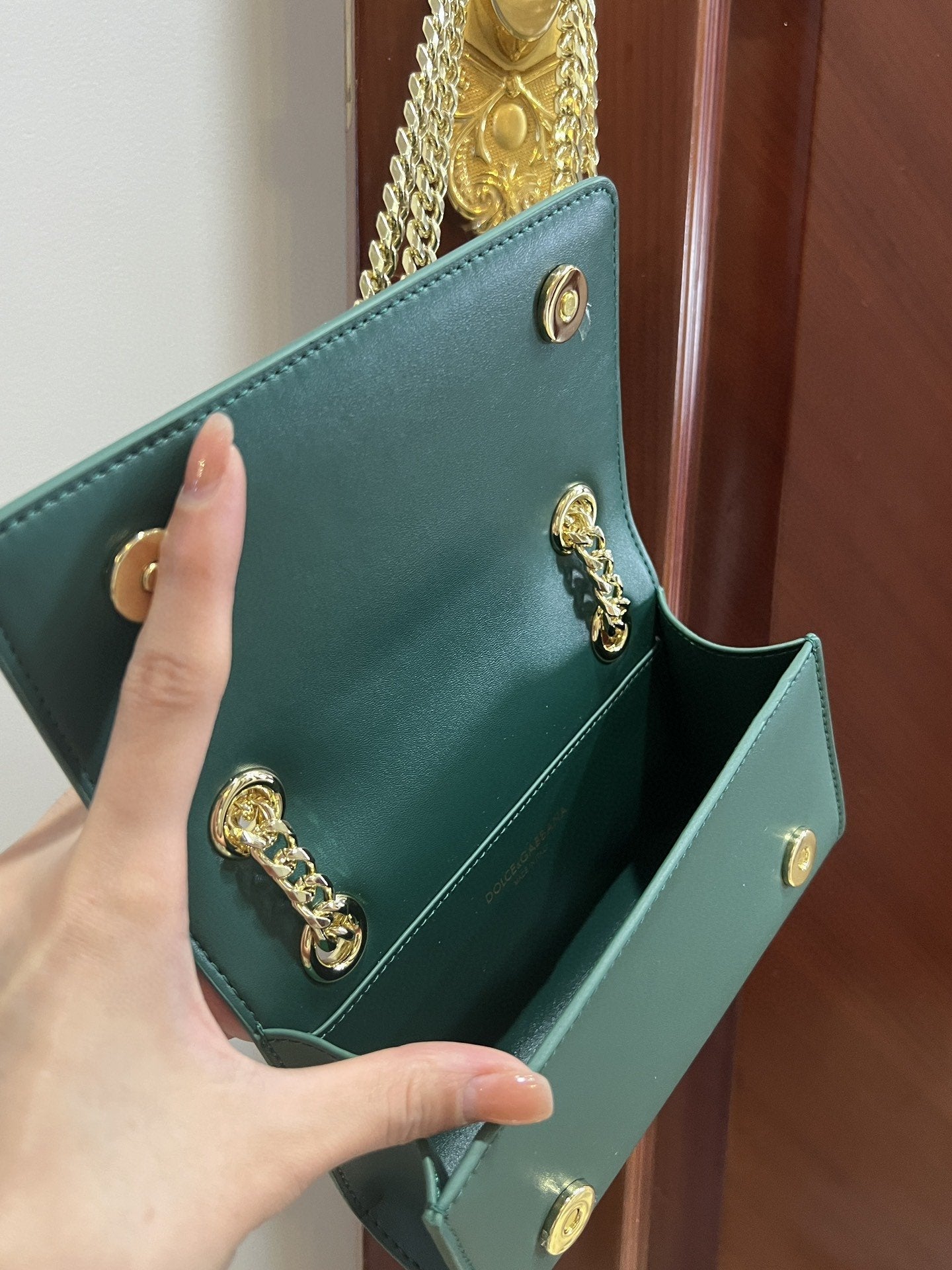 GLAMI Polished 3.5 Phone Bag Green For Women 7.3in/19cm GLAMI