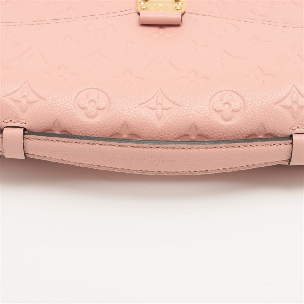 Louis Vuitton Rose Ballerine Monogram Empreinte Leather Pochette Metis [Clearance Sale]