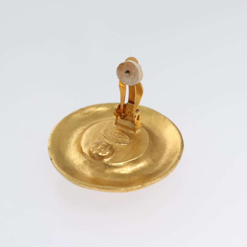CHANEL Earring metal Gold CC 106286
