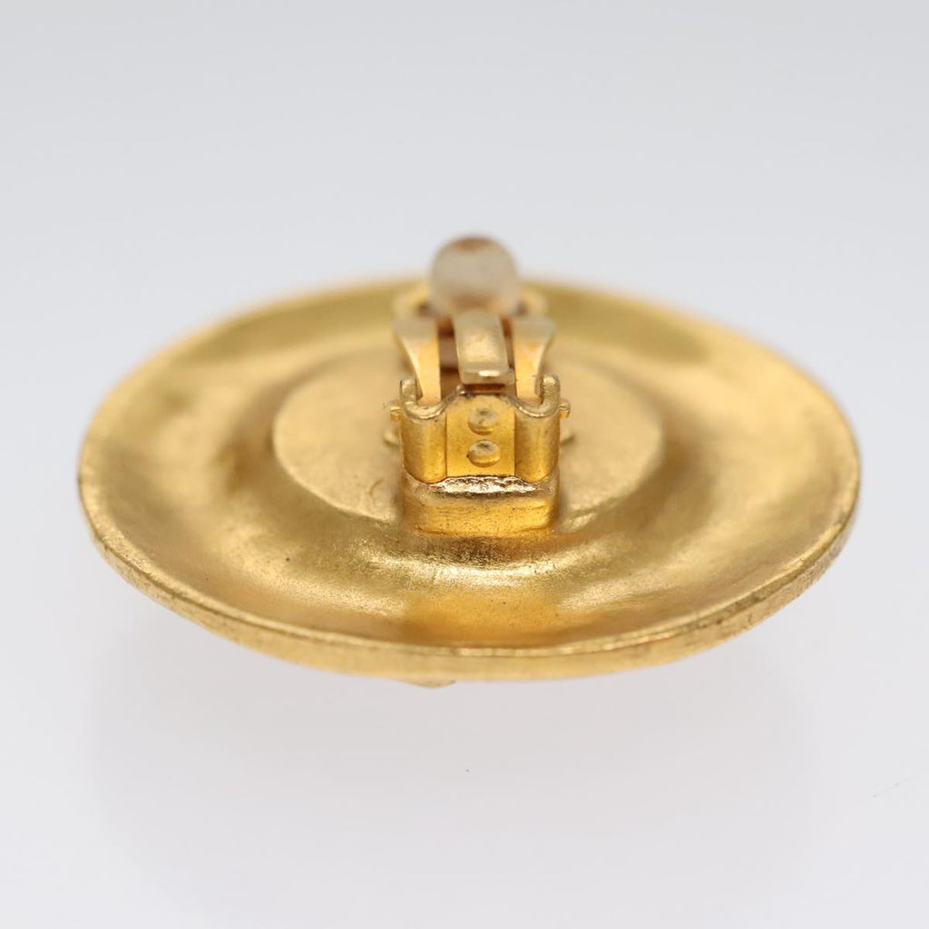 CHANEL Earring metal Gold CC 106286