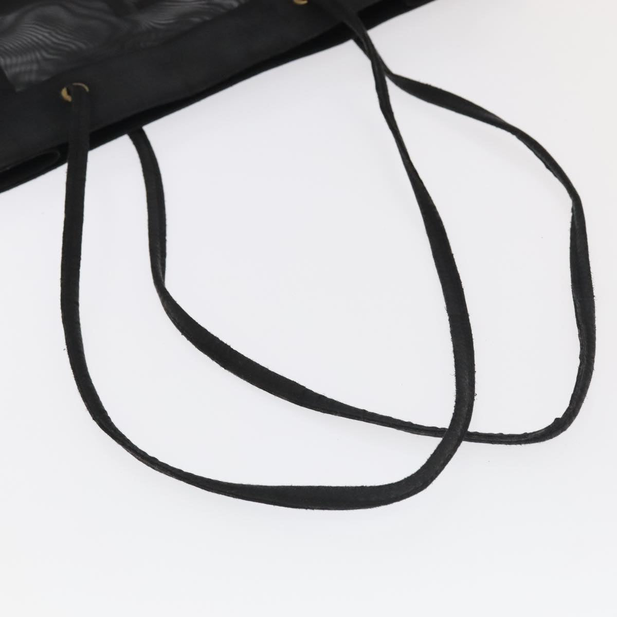 FENDI Shoulder Bag Nylon Black Gold 106335