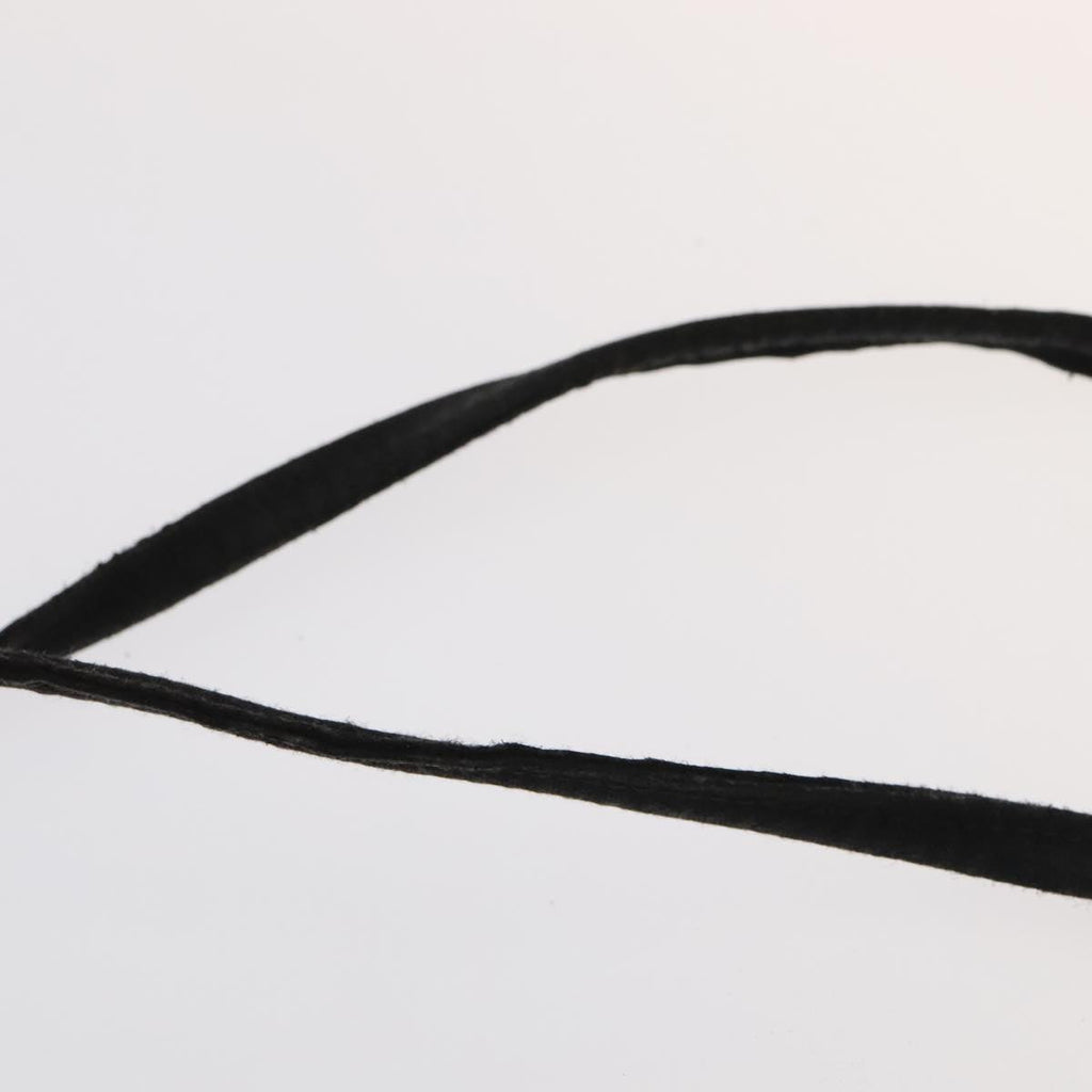 FENDI Shoulder Bag Nylon Black Gold 106335