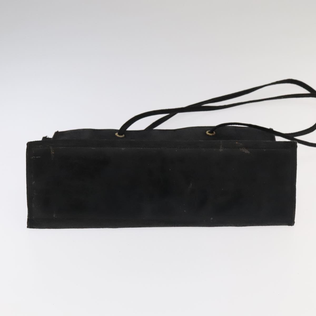 FENDI Shoulder Bag Nylon Black Gold 106335