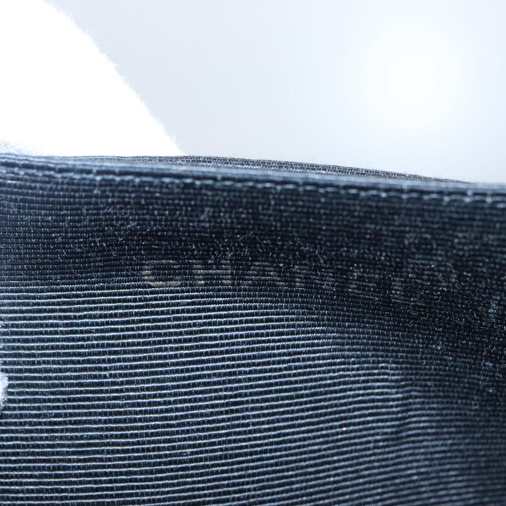 CHANEL Matelasse Chain Bandana Shoulder Bag Canvas Black CC 106419