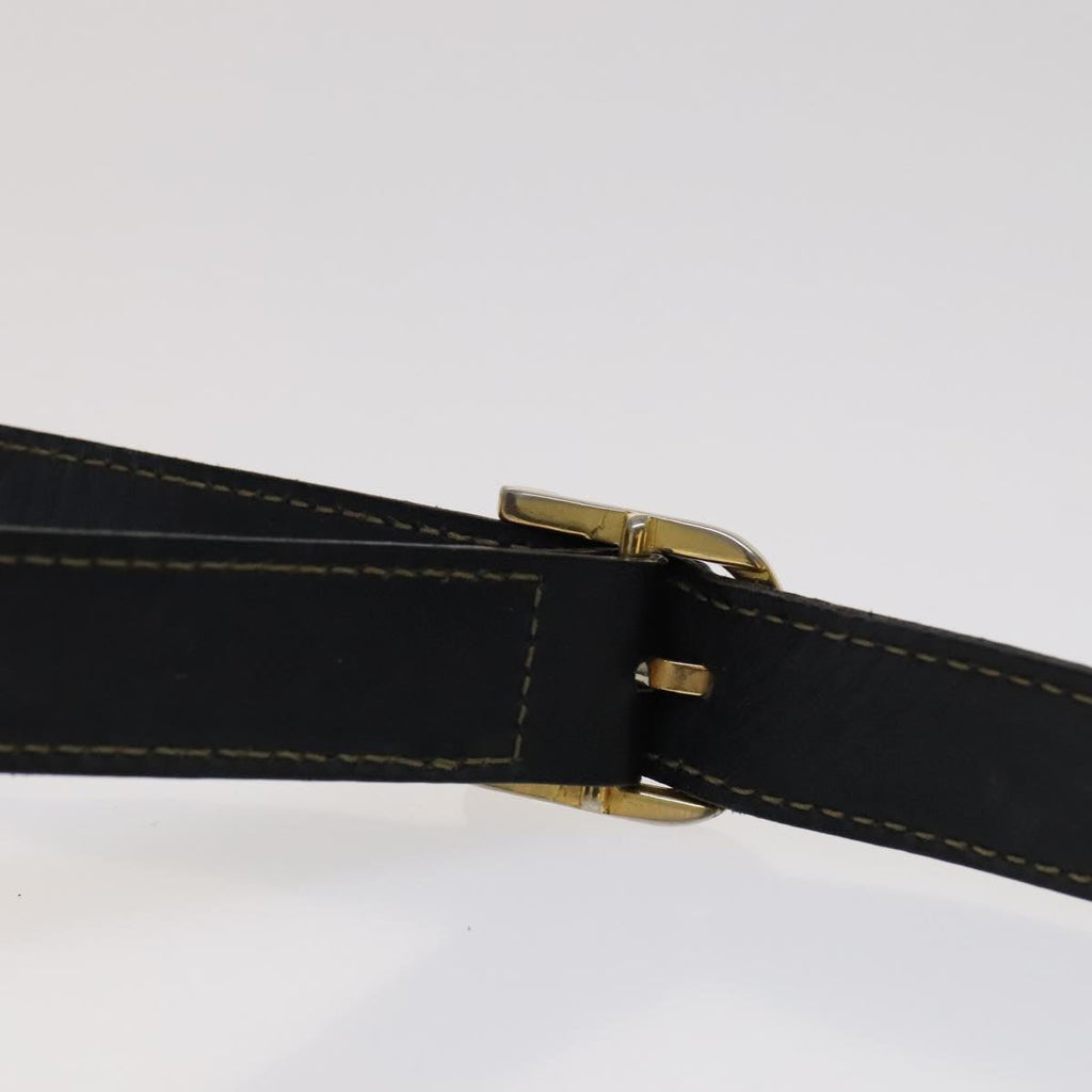 FENDI Pecan Canvas Shoulder Bag Brown Black Gold 106468