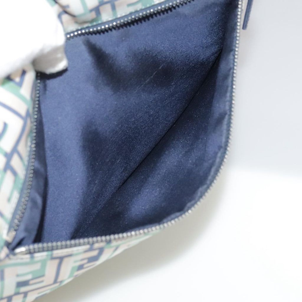 FENDI Zucca Canvas Tote Bag Green 106572