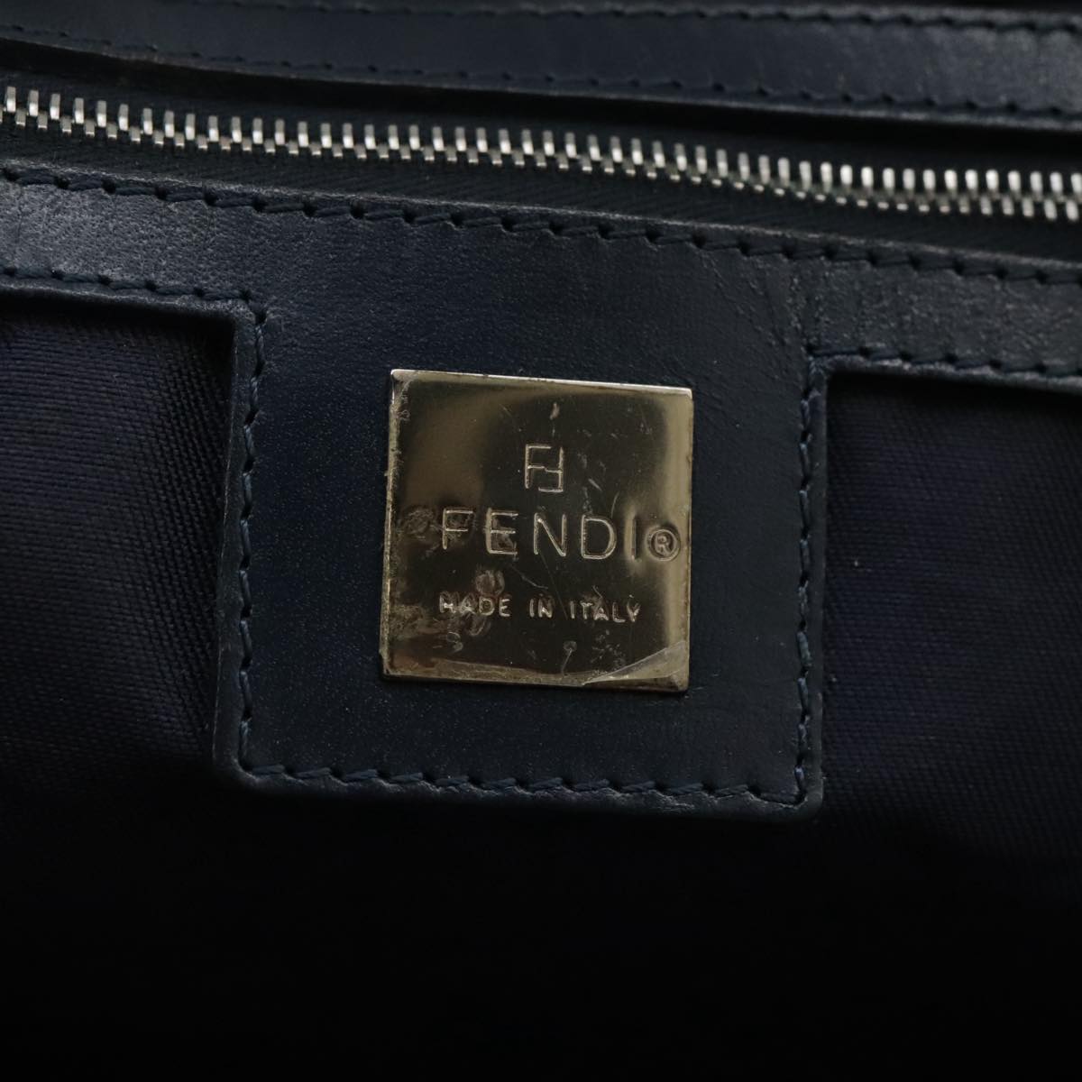 FENDI Zucca Canvas Tote Bag Green 106572