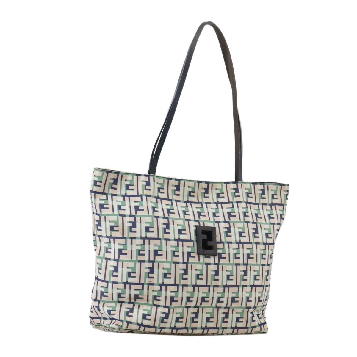 FENDI Zucca Canvas Tote Bag Green 106572