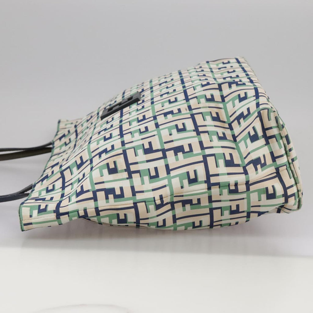 FENDI Zucca Canvas Tote Bag Green 106572