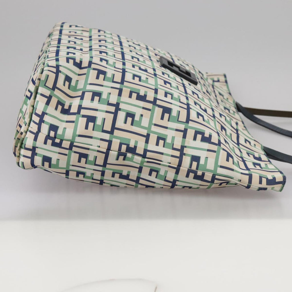 FENDI Zucca Canvas Tote Bag Green 106572
