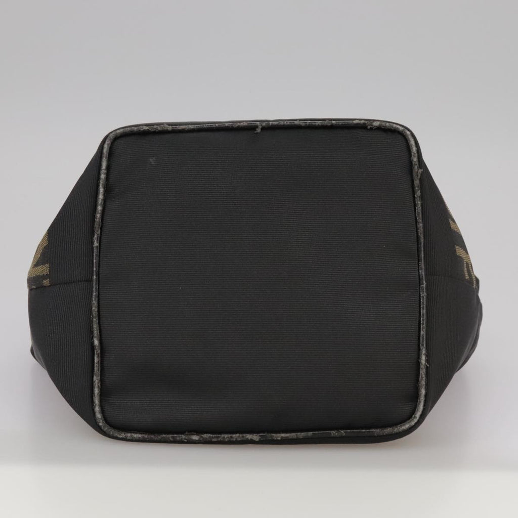 FENDI Hand Bag Canvas Black 106592