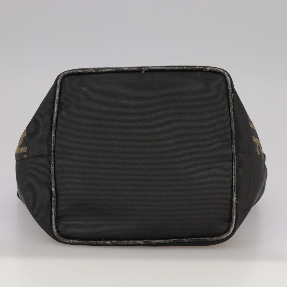 FENDI Hand Bag Canvas Black 106592
