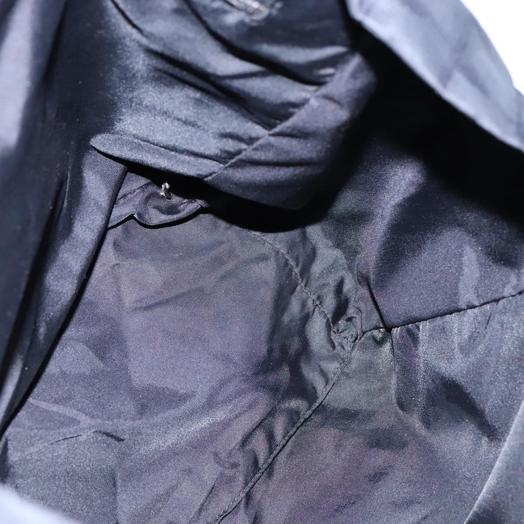 CHANEL New travel line Tote Bag Nylon Leather Black CC 106833