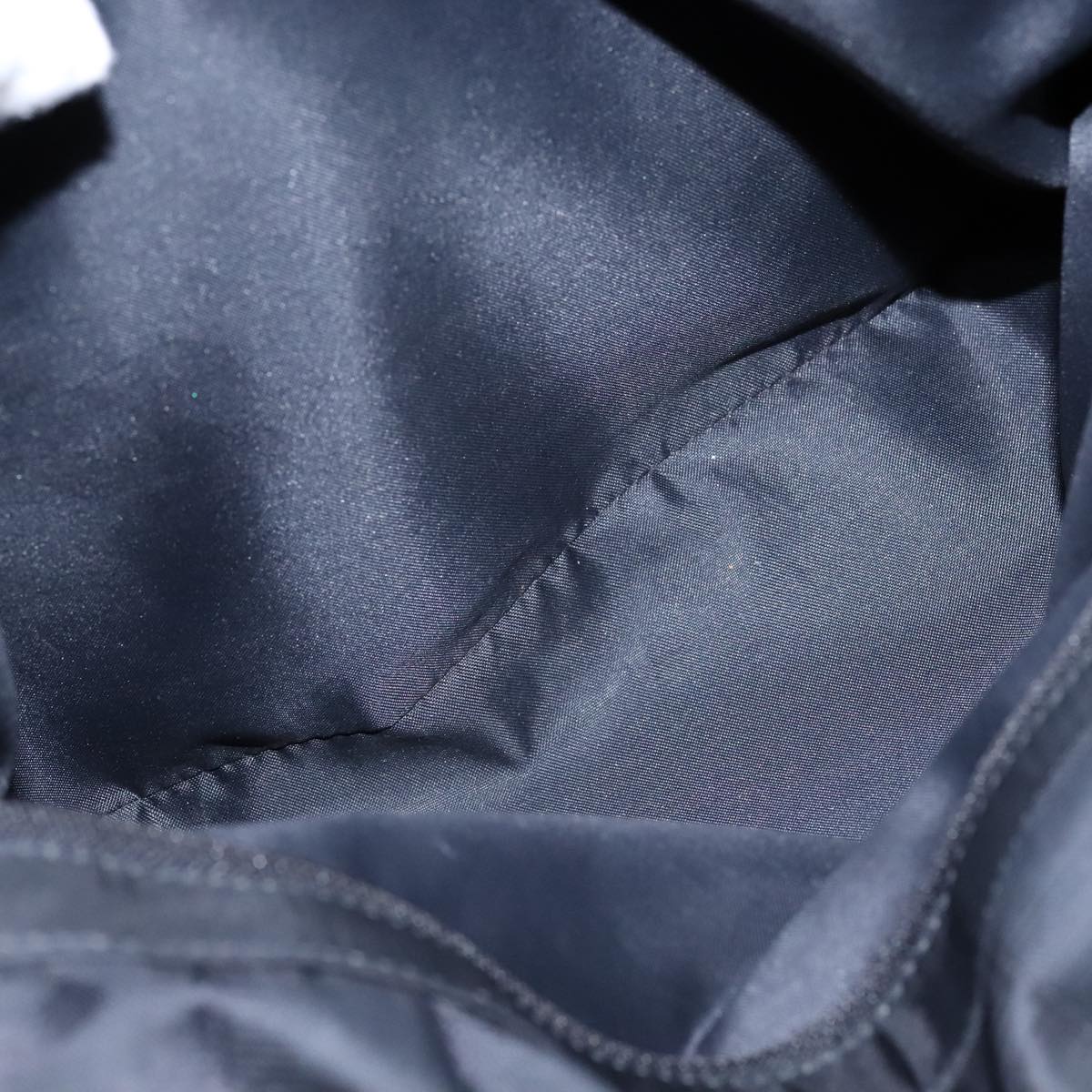 CHANEL New travel line Tote Bag Nylon Leather Black CC 106833