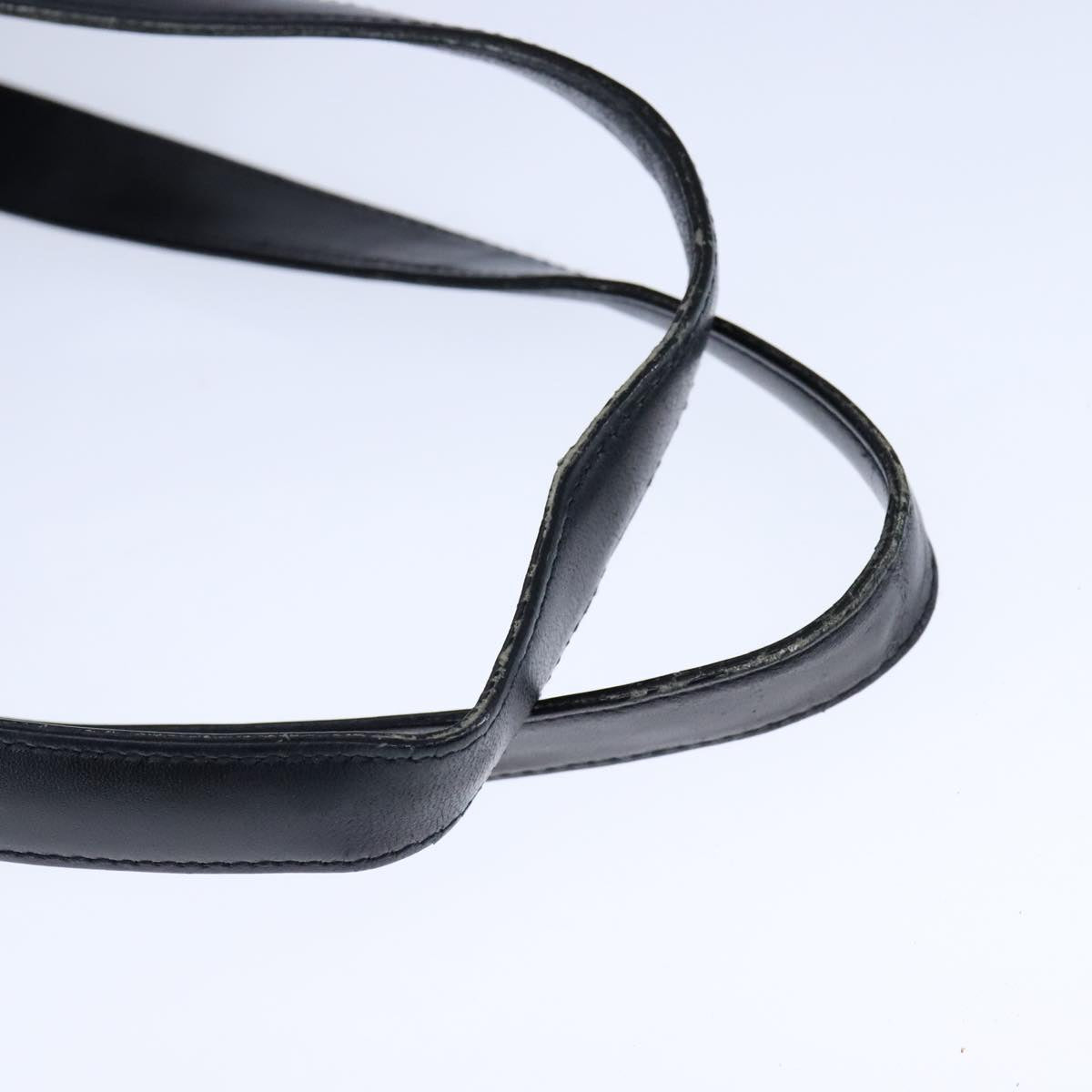 CHANEL New travel line Tote Bag Nylon Leather Black CC 106833