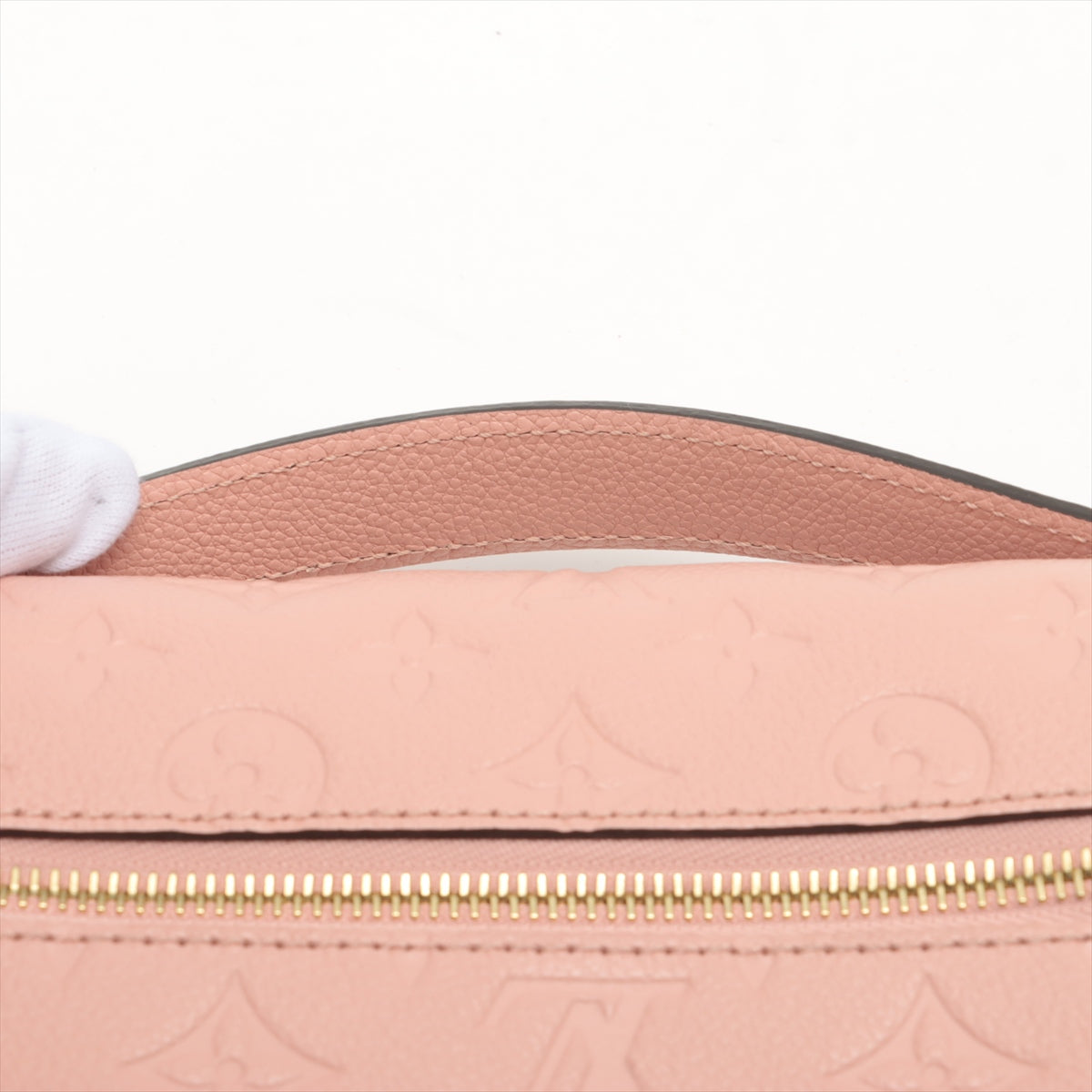 Louis Vuitton Rose Ballerine Monogram Empreinte Leather Pochette Metis [Clearance Sale]