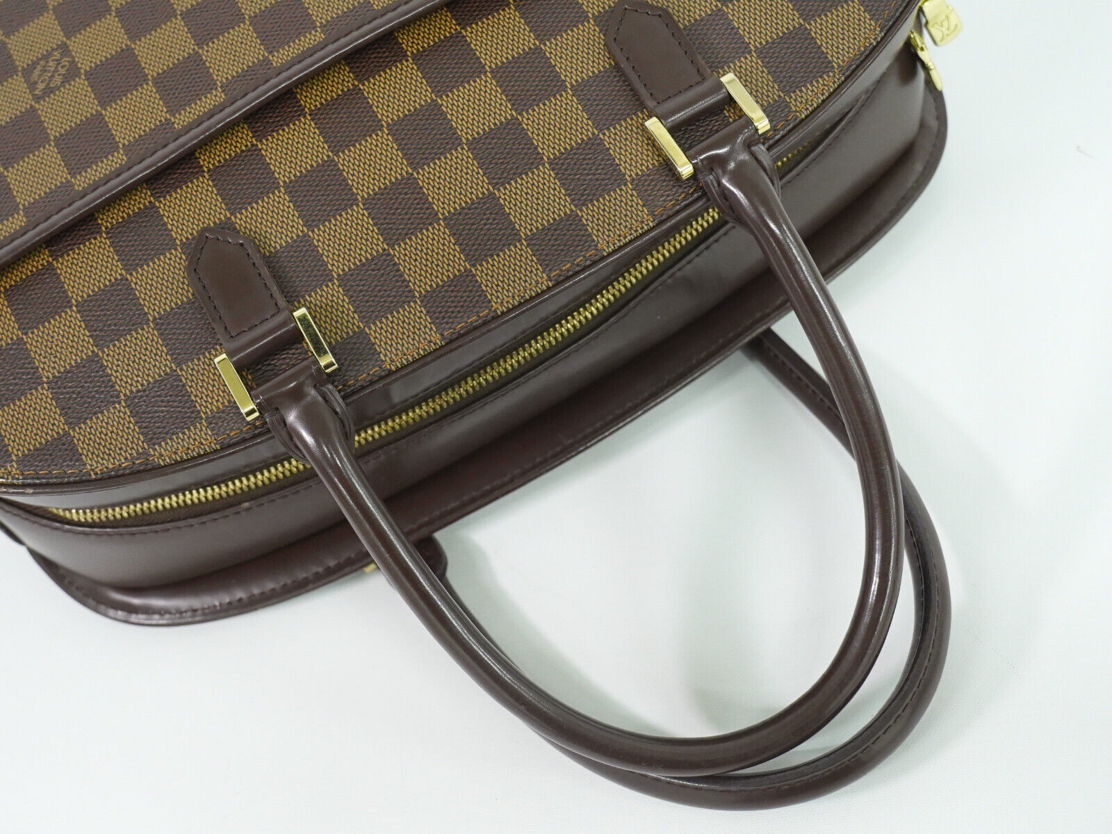 Louis Vuitton Sarria  Canvas Handbag