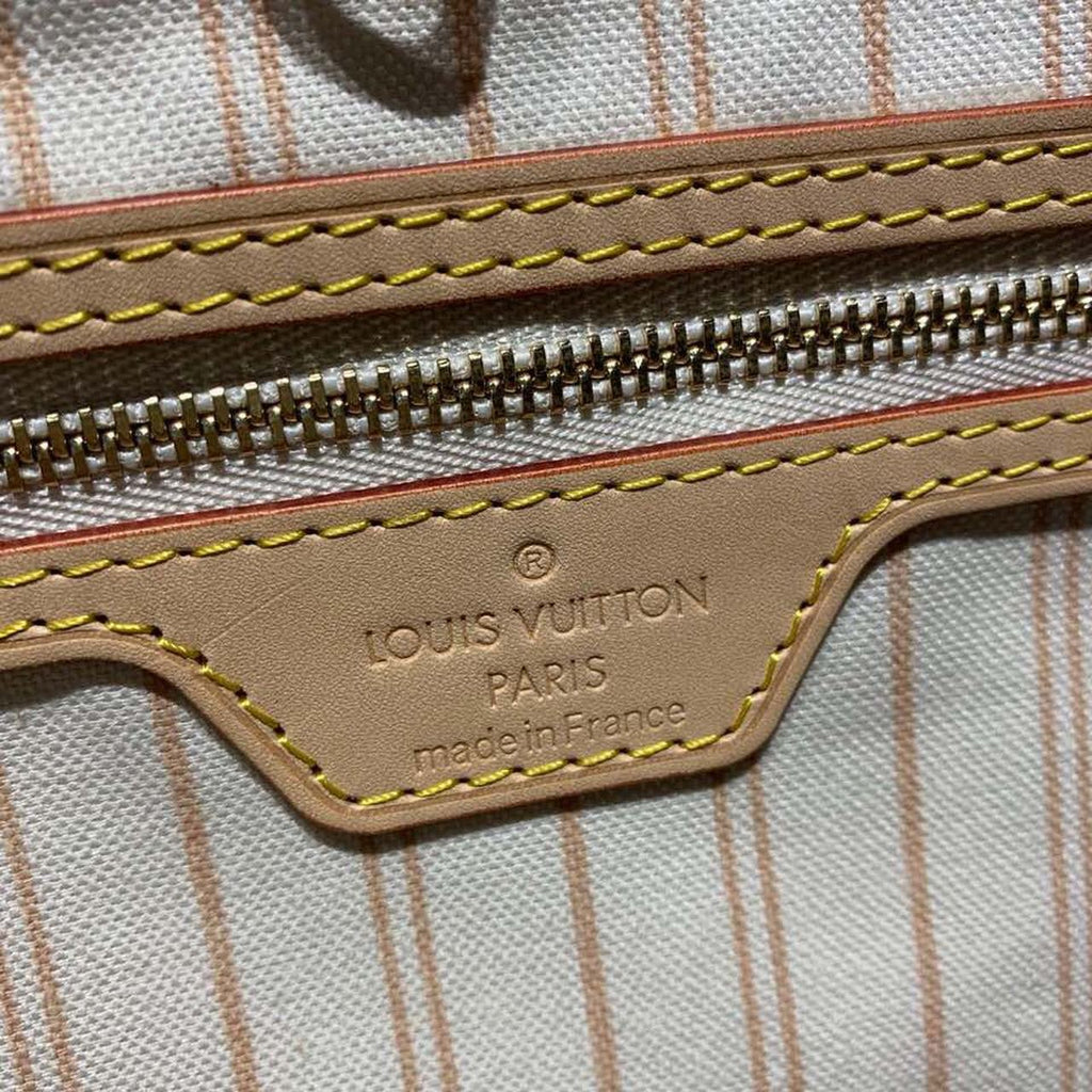 Louis Vuitton Neverfull GM Tote Bag Damier Azur Canvas Beige For Women, WomenÃ¢â‚¬â„¢s Handbags, Shoulder Bags 15.4in/39cm LV N41360