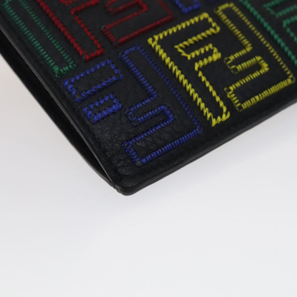 FENDI Zucca Canvas Smartphone holder Pouch Leather Multicolor 7AS120 108838
