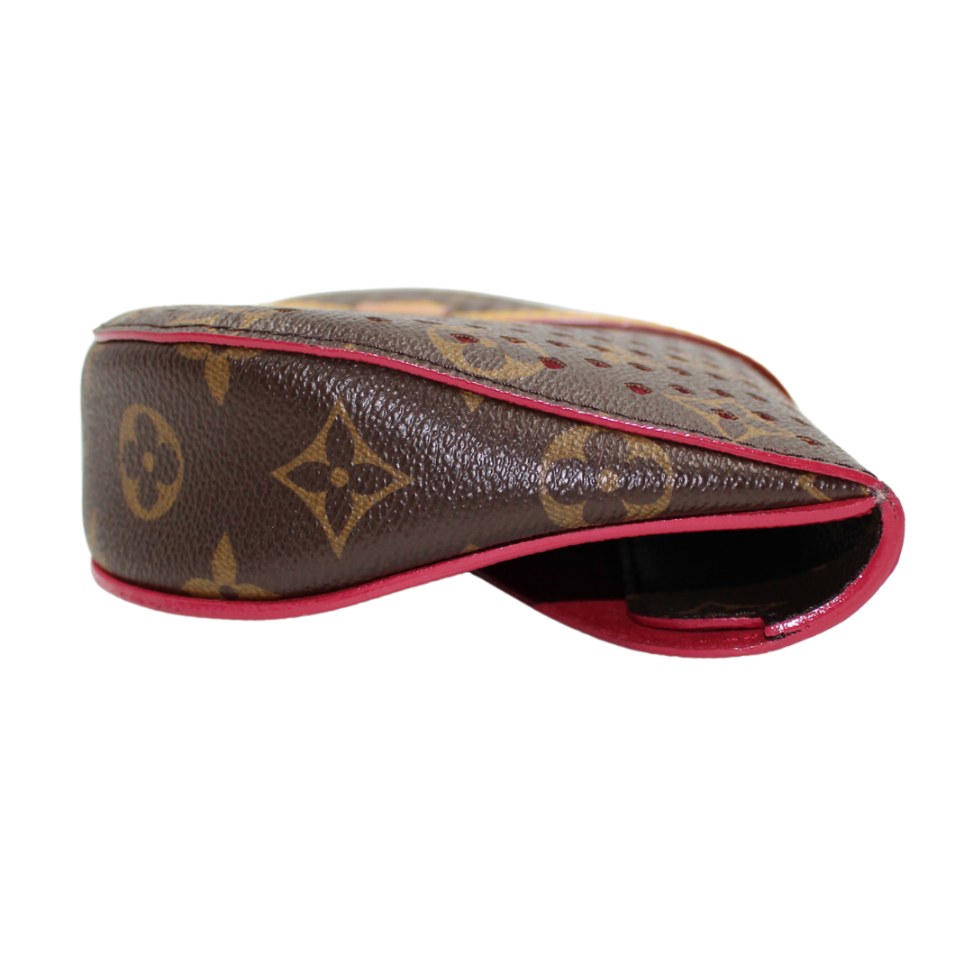 Louis Vuitton Saumur Monagram Perforated Clutch