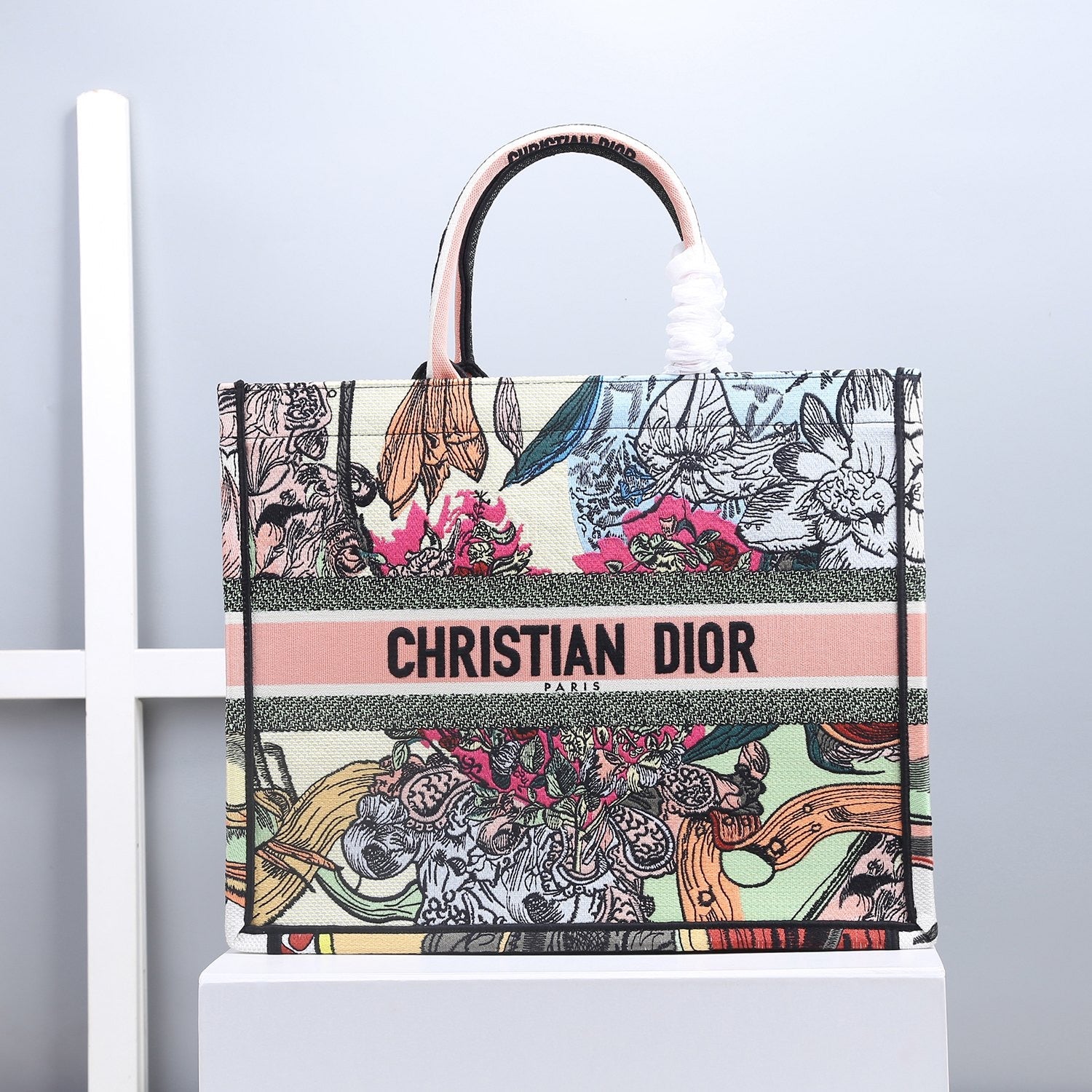 GLAMI Large Book Tote Multicolor, For Women, WomenÃ¢â‚¬â„¢s Handbags 16.5in/42cm CD