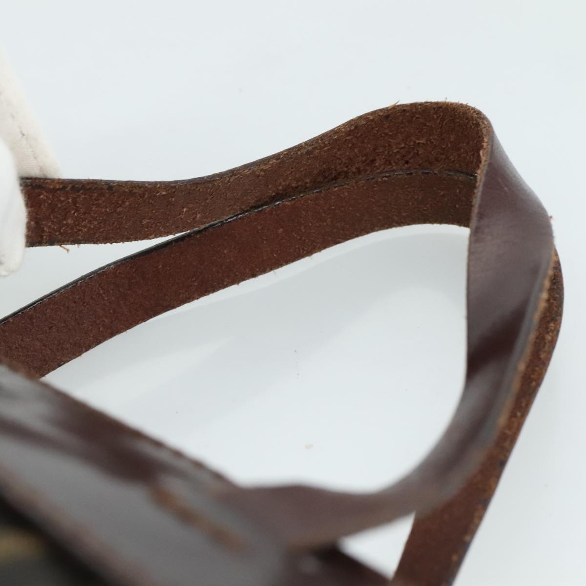 FENDI Zucca Canvas Tote Bag Brown Black 109152