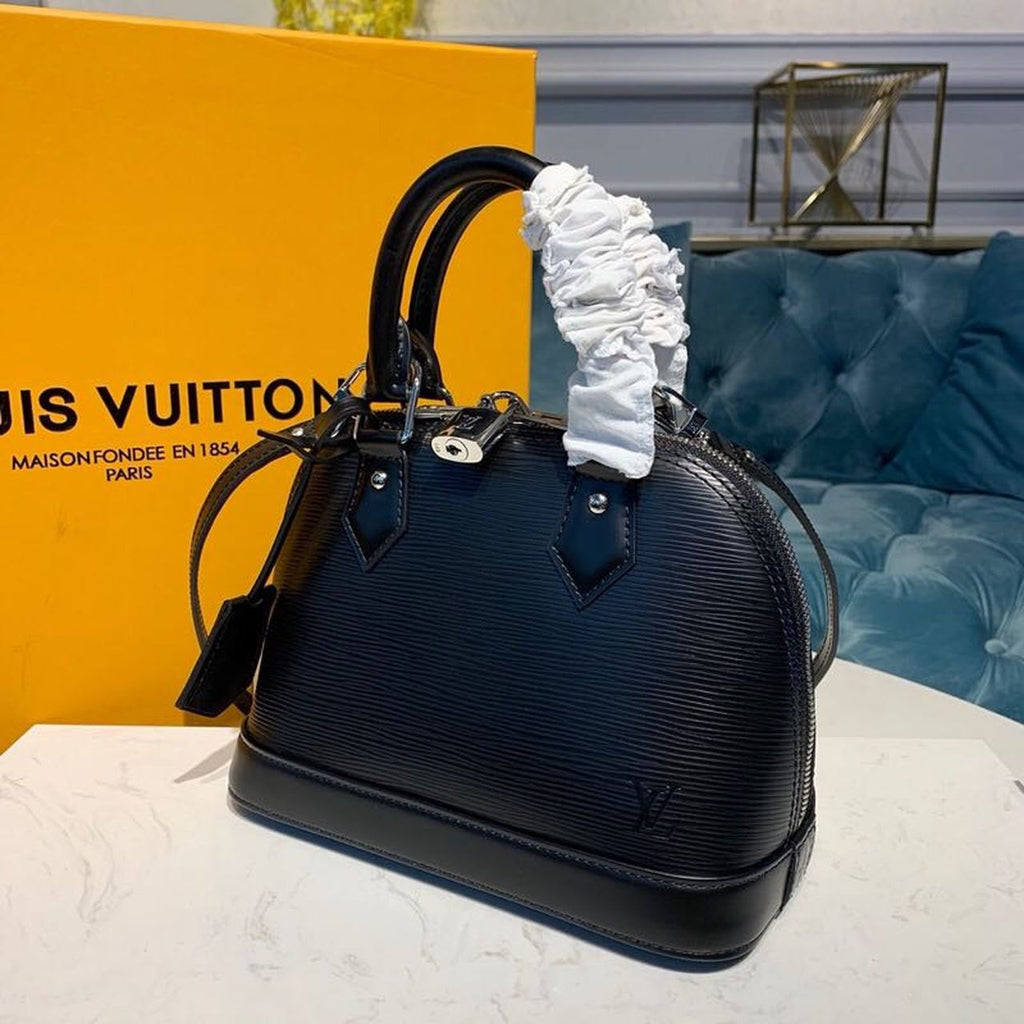 LV Alma GLAMI Epi Black For Women,  Shoulder And Crossbody Bags 9.2in/23.5cm LV M40862