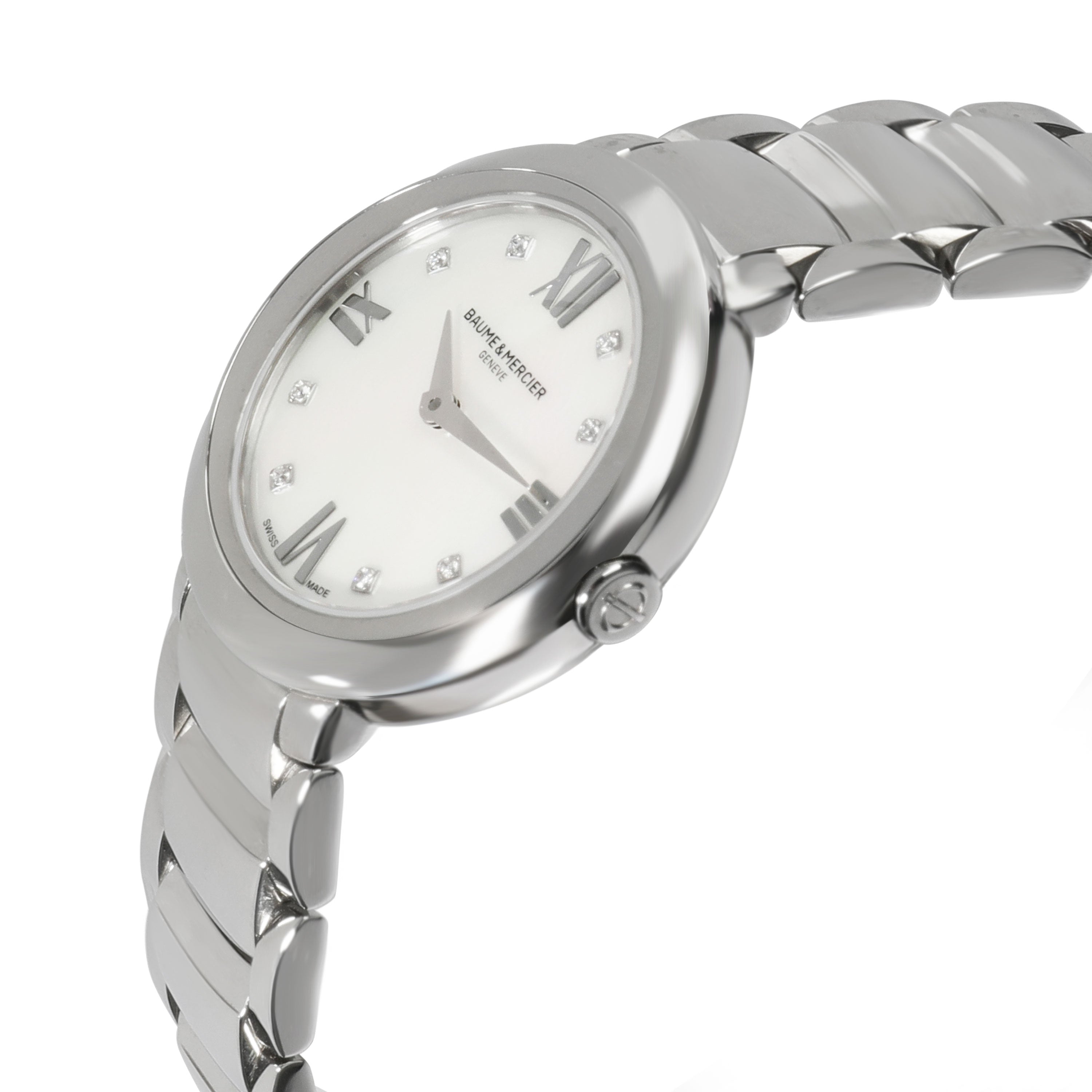 BAUME & MERCIER Promesse MOA10158 Women's Watch in Stainless Steel