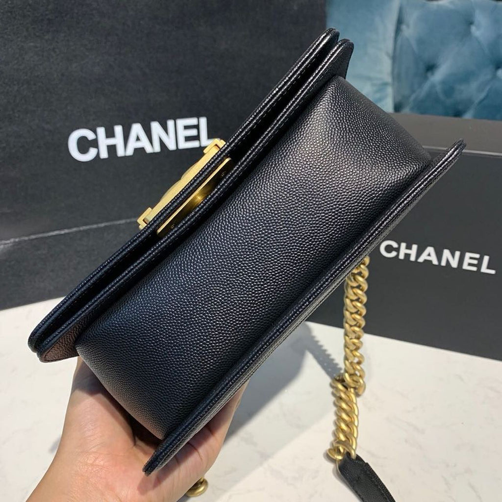 CHLMini Boy HandBag Black For Women HandBag, Shoulder And Crossbody Bags 7.8in/20cm