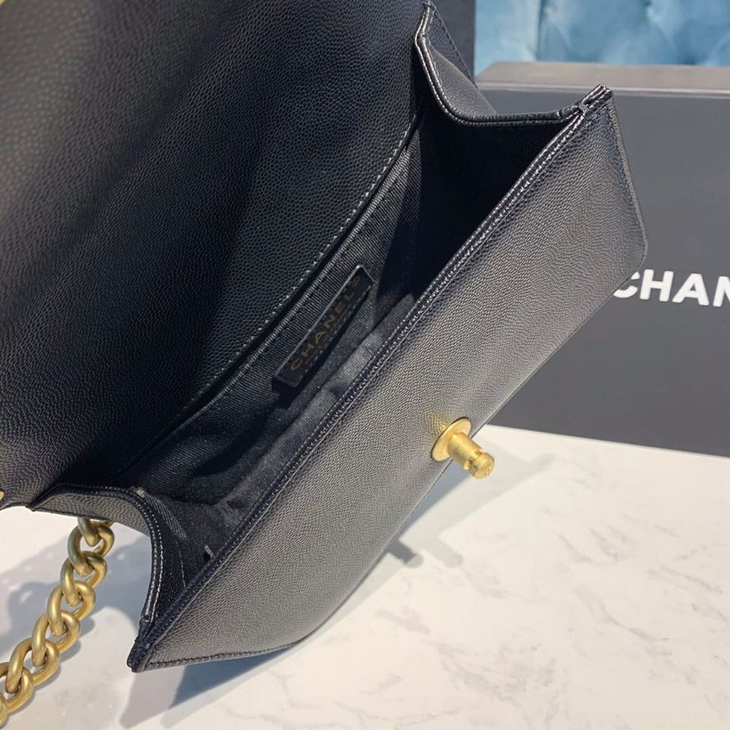 CHLMini Boy HandBag Black For Women, Women’s HandBag, Shoulder And Crossbody Bags 7.8in/20cm