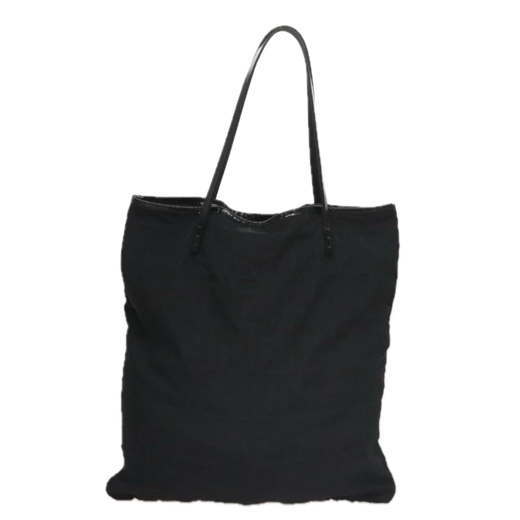 FENDI Zucca Canvas Tote Bag Black 109897