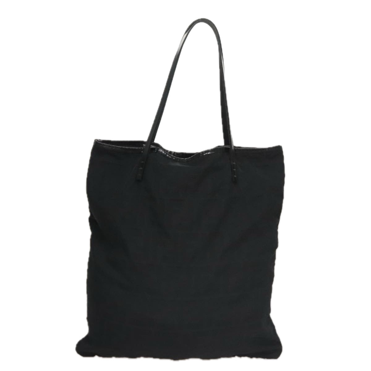 FENDI Zucca Canvas Tote Bag Black 109897