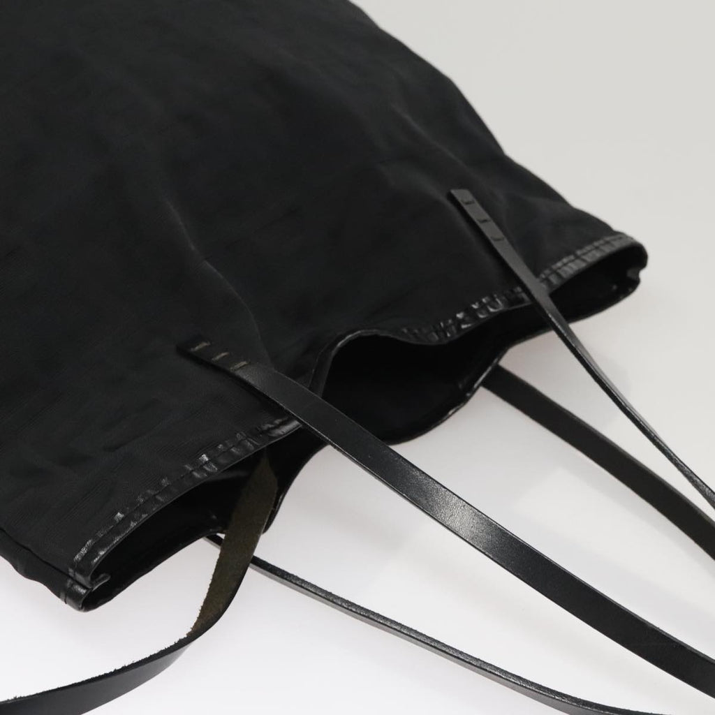 FENDI Zucca Canvas Tote Bag Black 109897