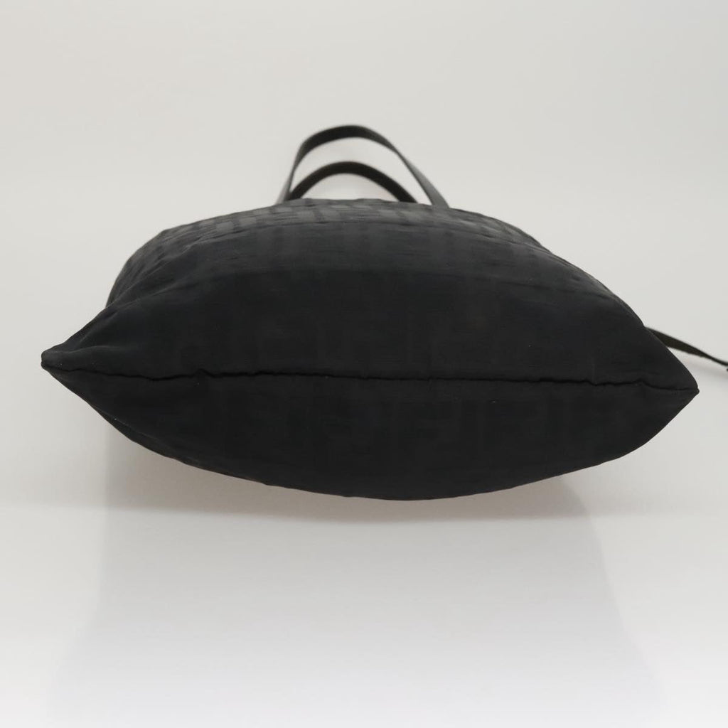 FENDI Zucca Canvas Tote Bag Black 109897