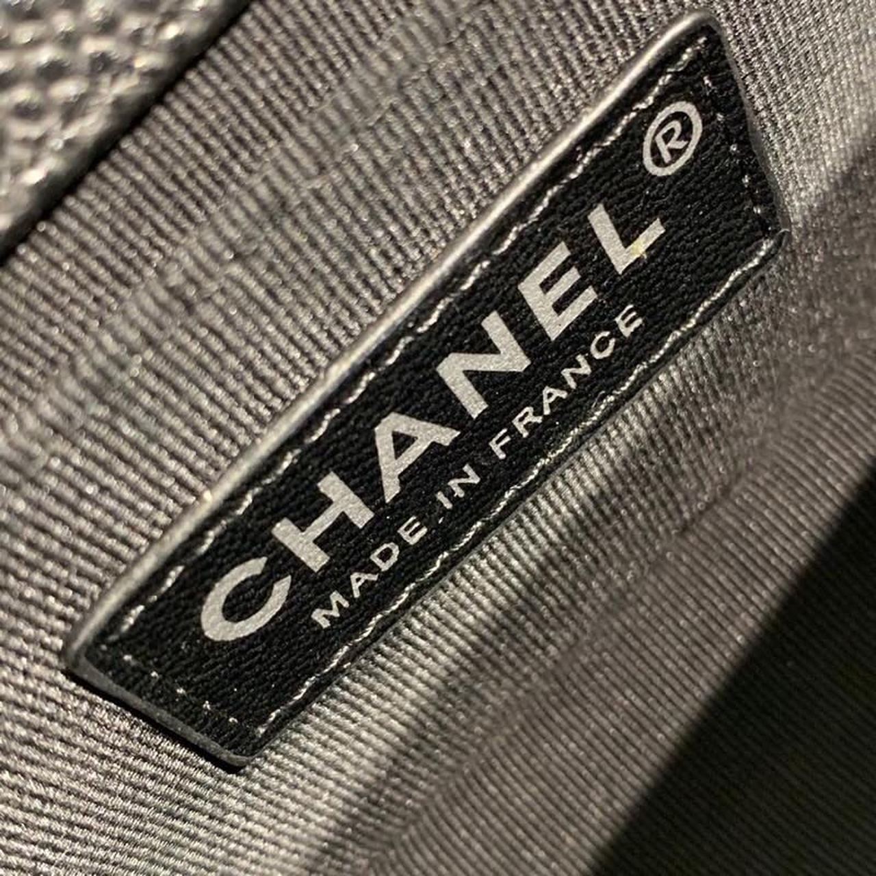 CHLSmall Boy Handbag Silver Hardware Black For Women Bags, Shoulder And Crossbody Bags 7.8in/20cm A67085