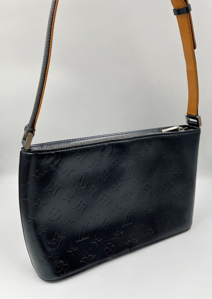 Louis Vuitton Mat Allston Handbag Monogram Vernis