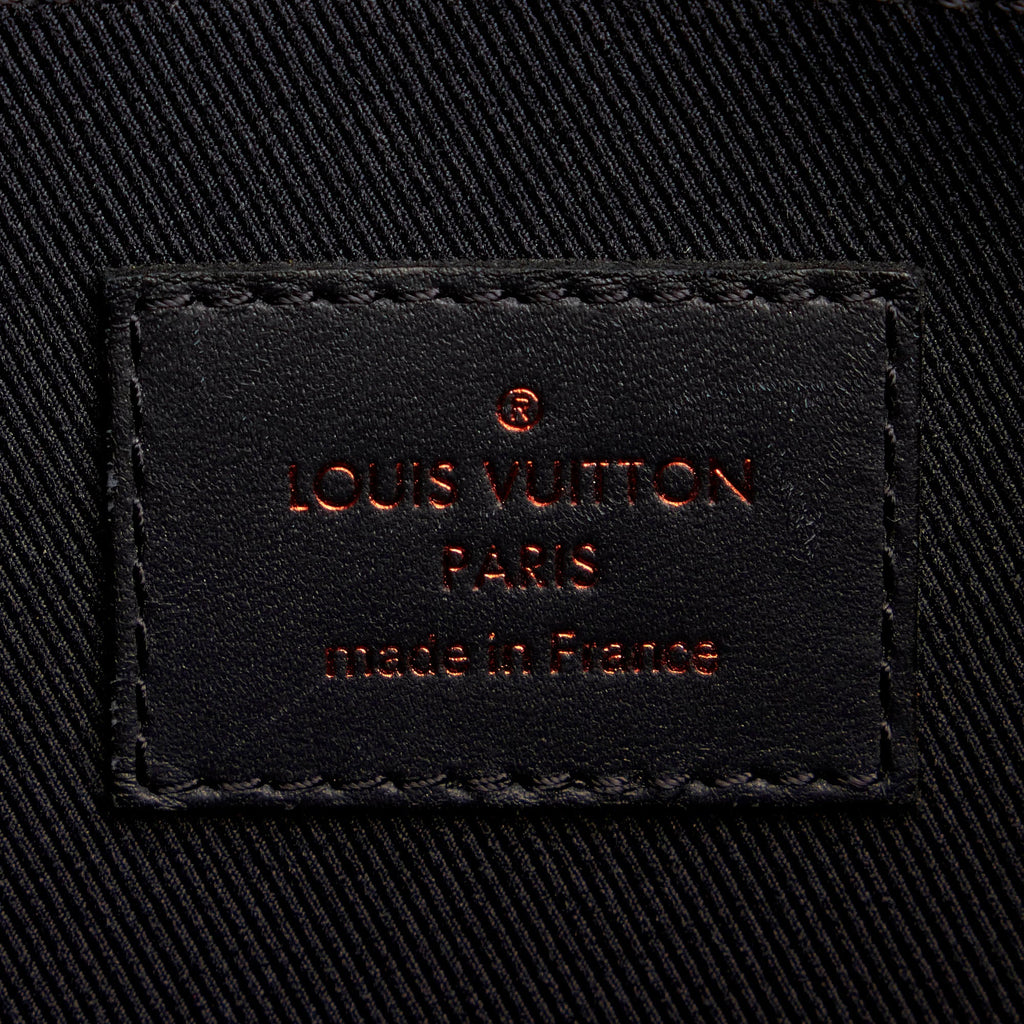 Louis Vuitton Pochette Apollo Blue Monogram Upside Down Canvas