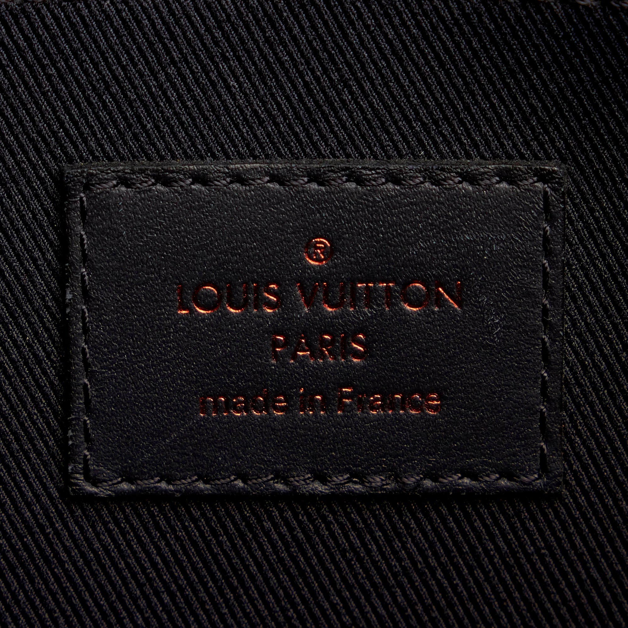 Louis Vuitton Pochette Apollo Blue Monogram Upside Down Canvas