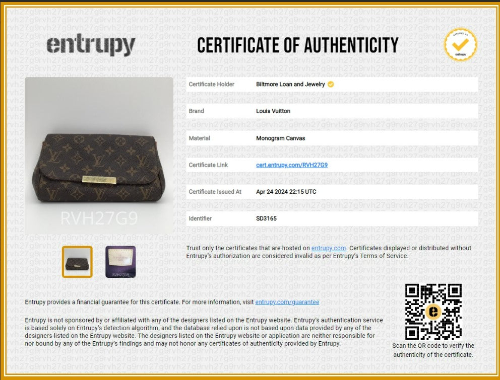 Louis Vuitton Monogram Favorite PM Crossbody Bag