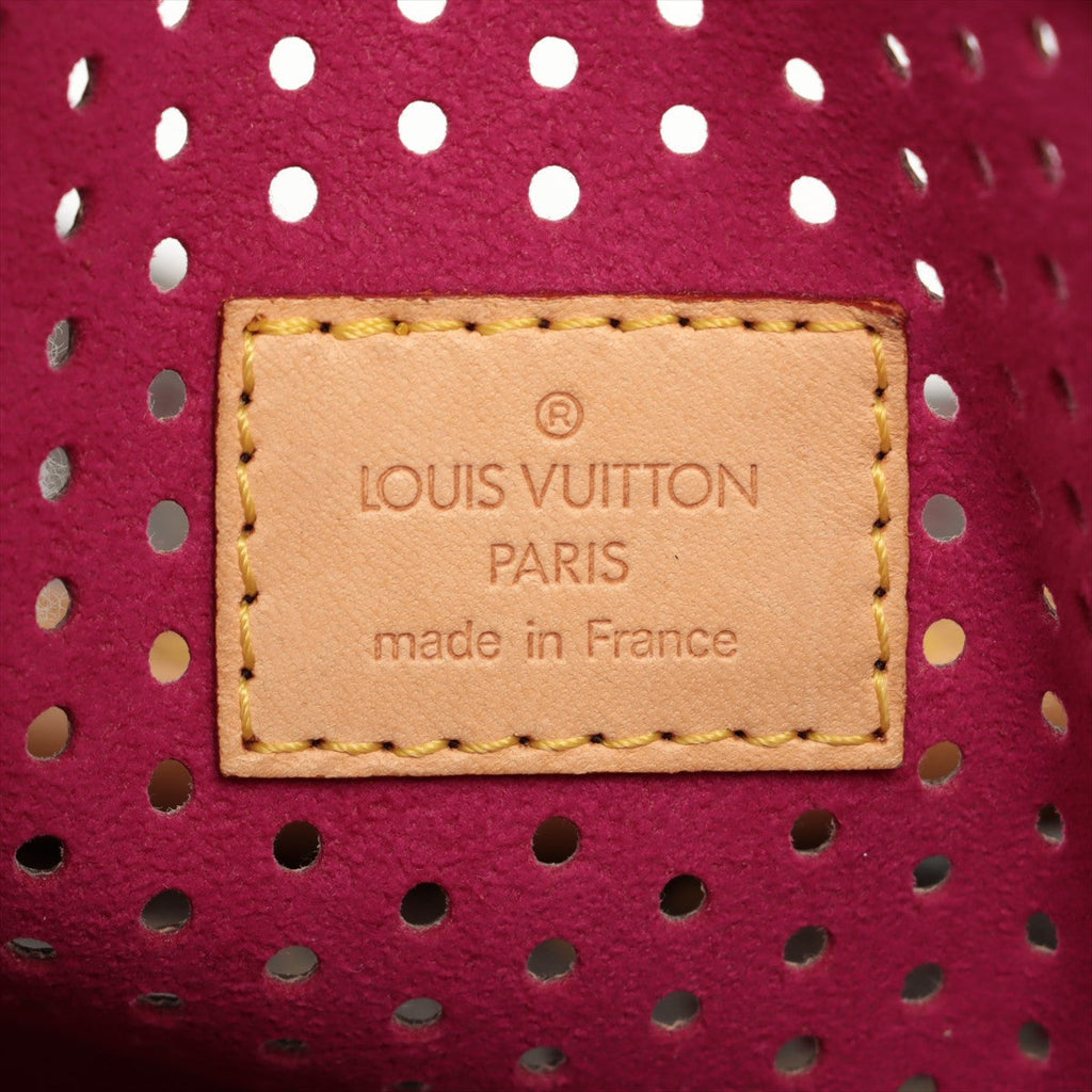 Louis Vuitton Monogram Perfo Speedy 30 Fushia