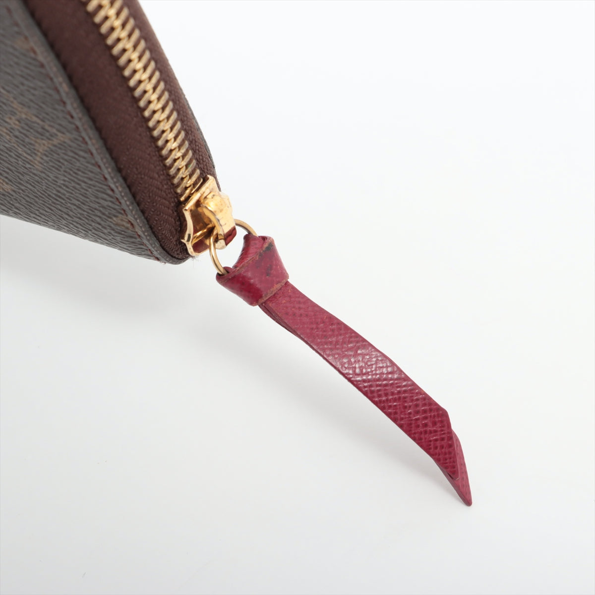 Louis Vuitton Monogram Clemence Long Wallet Fuschia