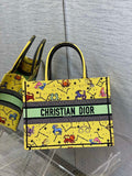 GLAMI MeGLAMIum Book Tote Yellow Multicolor, For Women, WomenÃ¢â‚¬â„¢s Handbags 14in/36cm CD