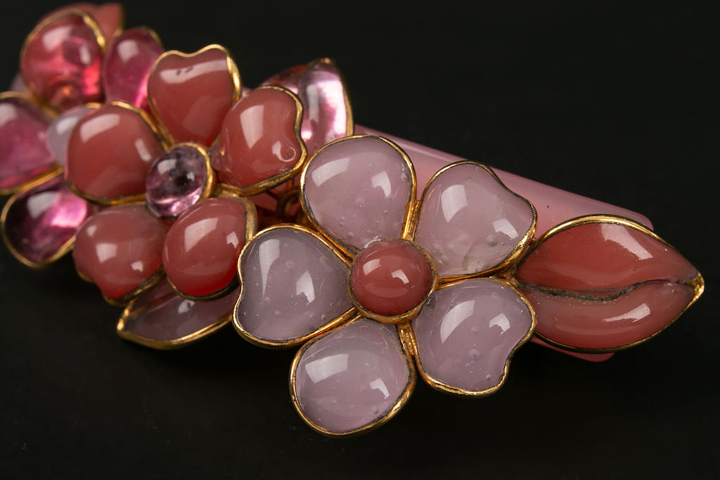 Barrette en pÃƒÆ’Ã‚Â¢te de verre