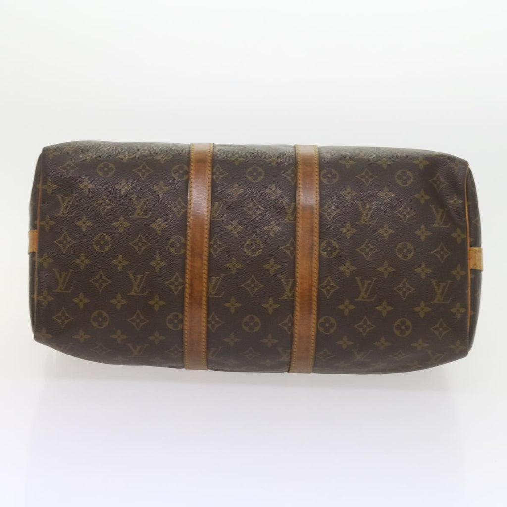 Louis Vuitton Keepall Bandouliere 55  Canvas Travel Bag ()
