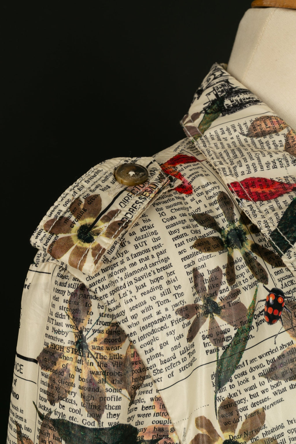 Manteau Trench John Galliano