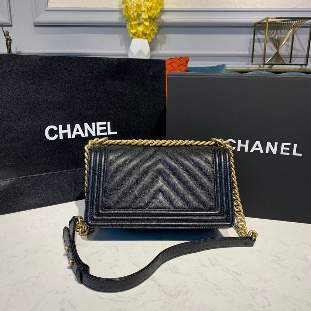CHL Boy HandBag Black For Women, Women’s Bags, Shoulder And Crossbody Bags 9.8in/25cm A67086