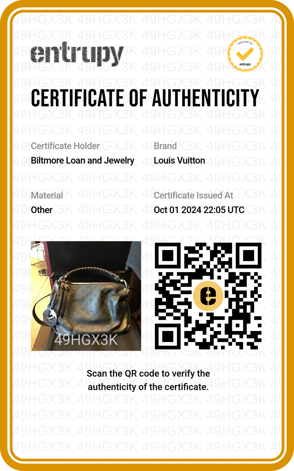 Louis Vuitton Monogram Mahina Beaubourg MM Hobo